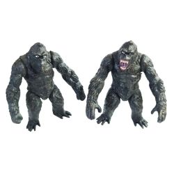 Concerned King Kong & Angry King Kong Figures - Set of 2